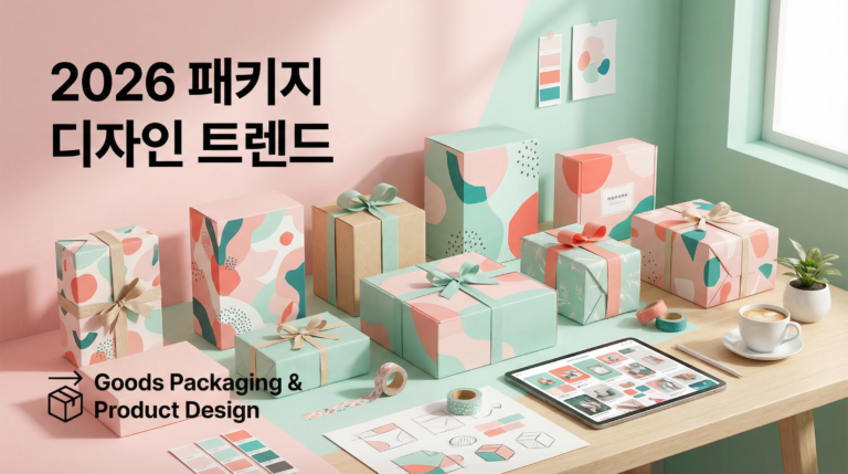 굿즈 포장 패키지 디자인 트렌드 개인통관고유부호