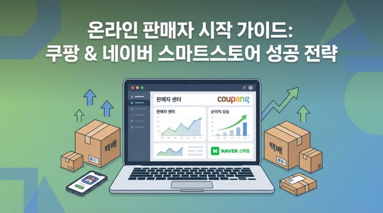 온라인 판매자 쿠팡 스마트스토어 가이드